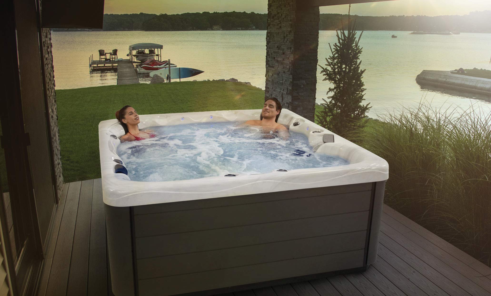 Balance 7 Hot Tub Model from Clarity Spas