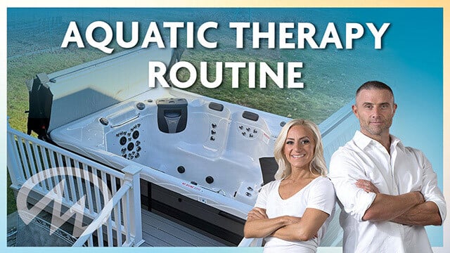 Aquatic therapy routine