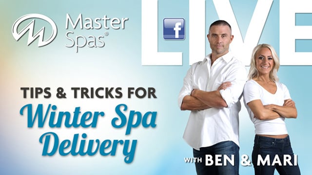 Tips & tricks for winter spa delivery