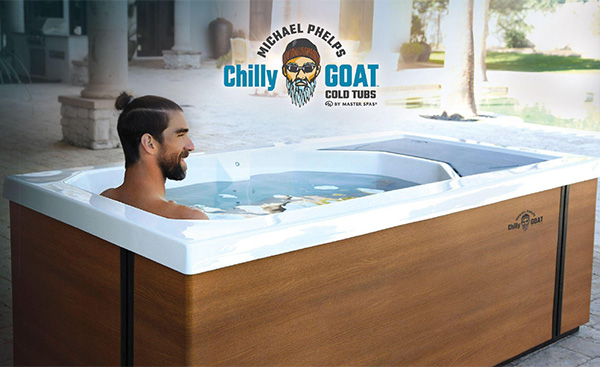 Michael Phelps Chilly GOAT Cold Tub by Master Spas